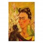 Taulu - Frida Kahlo – Self-Portrait with Monkey and Parrot