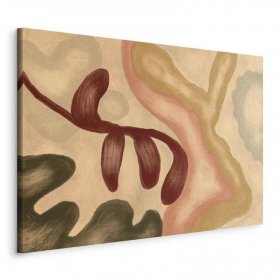 Taulu - Colorful shapes – worn-out figures in lime wash technique