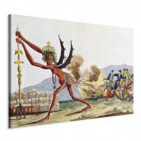 XXL-kuva - Jacques-Louis David – Caricature of the English Government