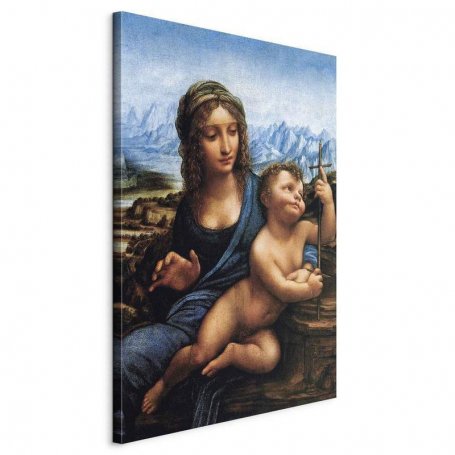 XXL-kuva - Leonardo da Vinci – Madonna of the Yarnwinder