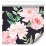 Tapetti - Peonies on graphite background