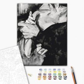 DIY kangas maalaus - Touch