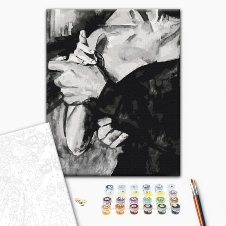 DIY kangas maalaus - Touch