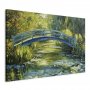 XXL-kuva - Impressionist bridge - painting of a bridge against a picturesque background