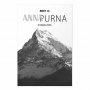 Juliste - Majestic mountain peak Annapurna mountain crown mountain landscape