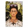 Taulu - Frida Kahlo – Self-Portrait with Thorn Necklace and Hummingbird