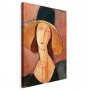 Taulu - Amedeo Modigliani – Portrait of Jeanne Hebuterne in a Large Hat