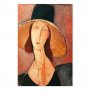 Taulu - Amedeo Modigliani – Portrait of Jeanne Hebuterne in a Large Hat