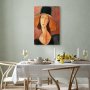 Taulu - Amedeo Modigliani – Portrait of Jeanne Hebuterne in a Large Hat