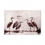 XXL-kuva - Herons painted with ink