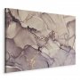 Taulu - Watercolour abstraction - powder pink marble with gold accents
