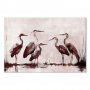 Taulu - Herons painted with ink