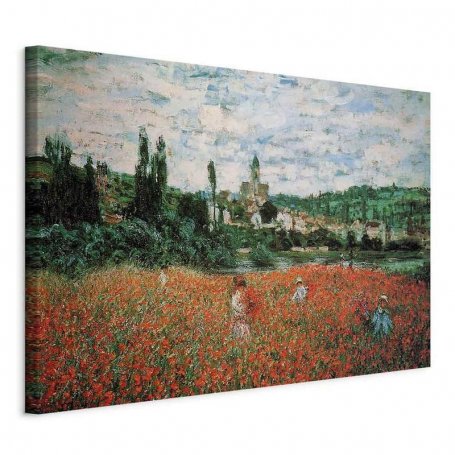 Taulu - Claude Monet – Poppy Field near Vétheuil