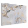 Taulu - White stone – elegant marble with golden reflections