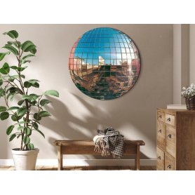 Pyöreä taulu - Platinum disco ball