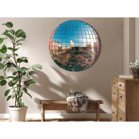 Pyöreä taulu - Platinum disco ball