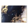 Taulu - Marble and navy blue – abstract textured pattern inspired by the starry sky