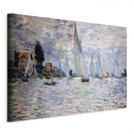 Taulu - Claude Monet - Sailboats, Regatta in Argenteuil