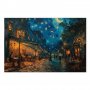 Taulu - Paris street – a painting inspired by Vincent van Goghs style