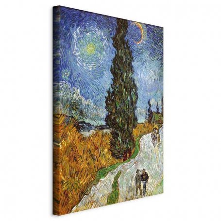Taulu - Vincent van Gogh – Road with Cypress and Star