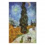 Taulu - Vincent van Gogh – Road with Cypress and Star