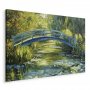 Taulu - Impressionist bridge - painting of a bridge against a picturesque background