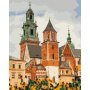 DIY kangas maalaus - Wawel Royal Castle