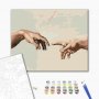 DIY kangas maalaus - Michelangelo – The Creation of Adam