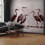 Fototapetti - Herons painted with ink