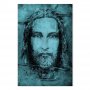 Taulu - Shroud of Turin in Turqoise (1 Part) Vertical