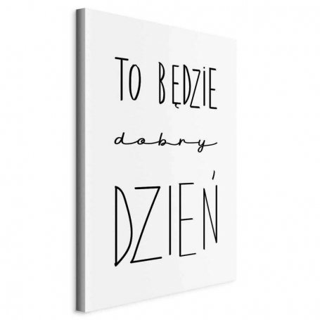 Taulu - Art of Words (1-part) - Inspirational Black Text on White