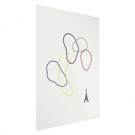 Juliste - Colorful Circles - digital graphic - minimalism