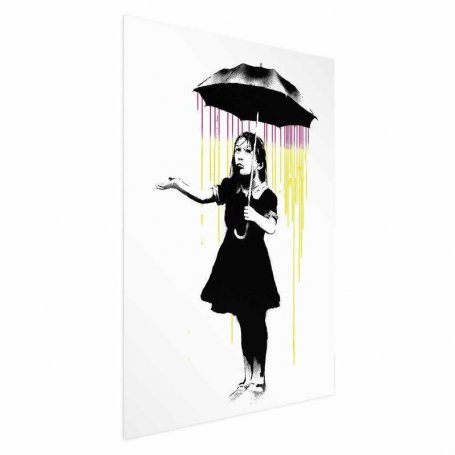 Juliste - Girl with an Umbrella