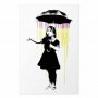 Juliste - Girl with an Umbrella