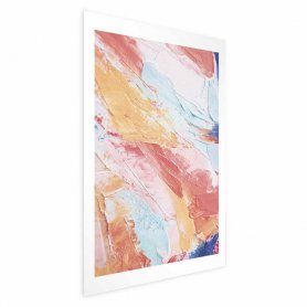 Juliste - Colorful Harmony - dynamic color transitions in pastel tones