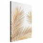 Taulu - Golden Palm Leaves (1 Part) Vertical