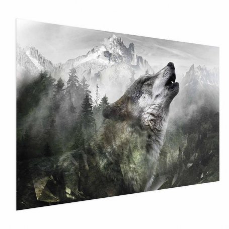 Juliste - Howling Wolf