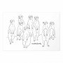Juliste - Meerkat Family