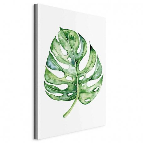 Taulu - Watercolor Monstera (1 Part) Vertical