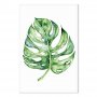 Taulu - Watercolor Monstera (1 Part) Vertical