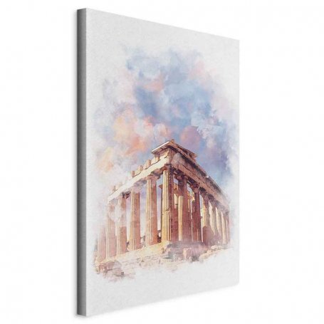 Taulu - Painted Parthenon (1 Part) Vertical