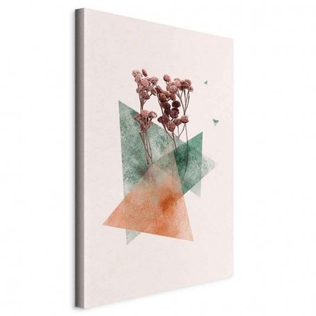 Taulu - Modernist Flower (1 Part) Vertical