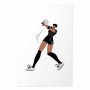 Juliste - Illustration - Female Volleyball Team Player