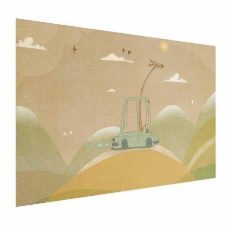 Juliste - Traveling Giraffe