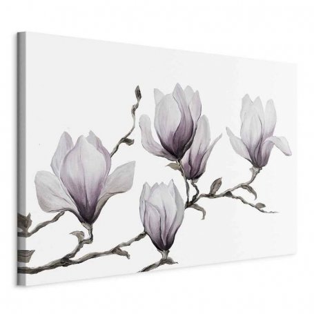 Taulu - Painted Magnolias (1 Part) Wide