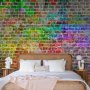 Fototapetti - Rainbow Wall