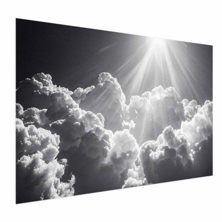 Juliste - Hope in the Clouds: Inspiring Sun Rays – Awaken Emotions