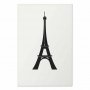 Juliste - Eiffel Tower Simple Black-and-White Graphic