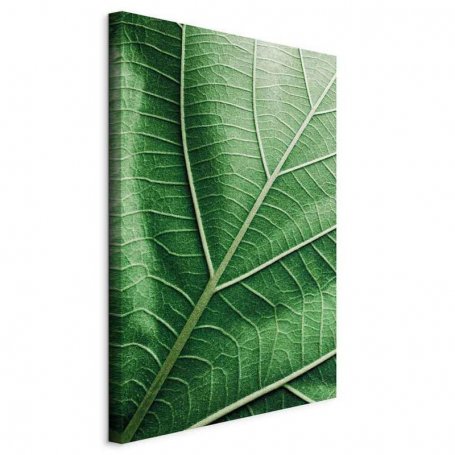 Taulu - Malachite Leaf (1 Part) Vertical
