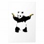 Juliste - Panda with Guns